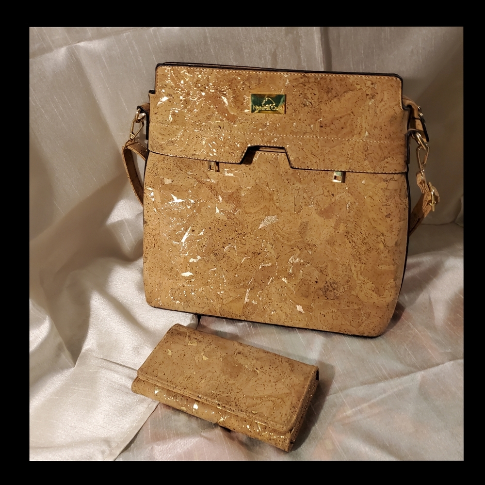 Elegant Tan Women's Bag Set